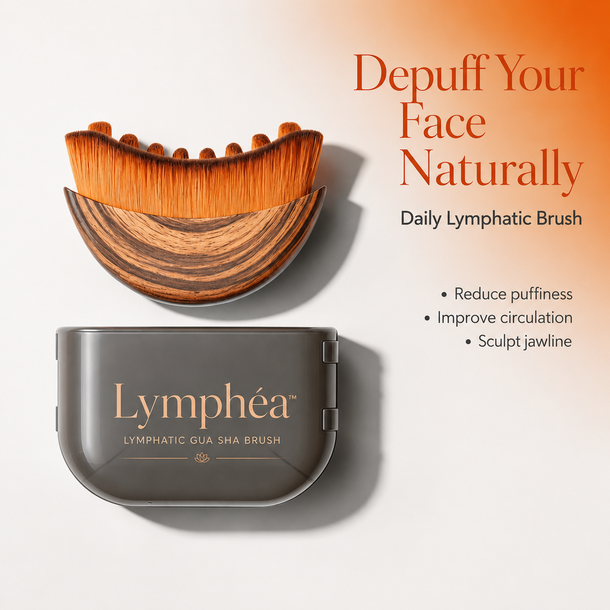 Lymphéa™ Lymphatic Gua Sha Brush