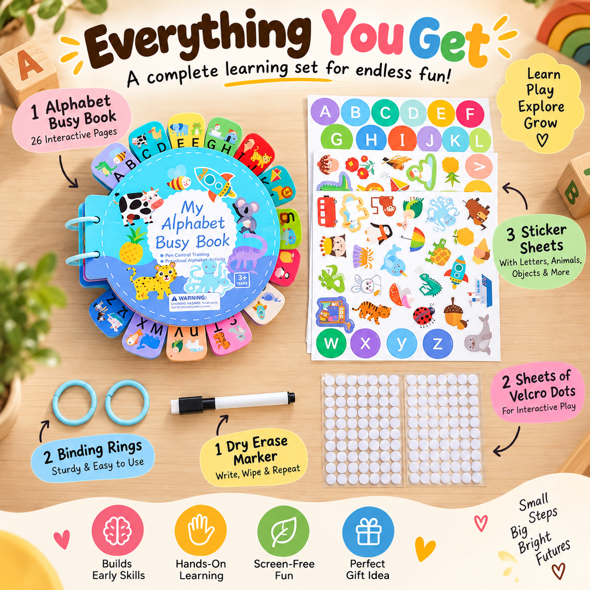 Alphabee™ Interactive ABC Busy Book