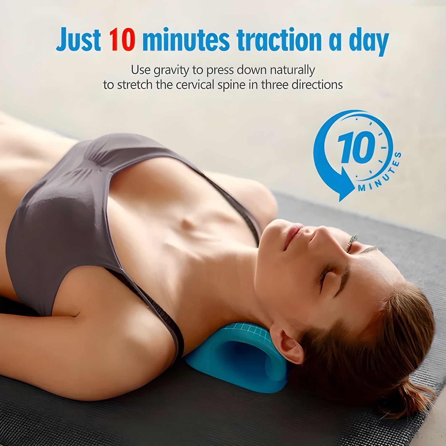 OrthoEase™ Neck Pain Relief Stretcher Pillow