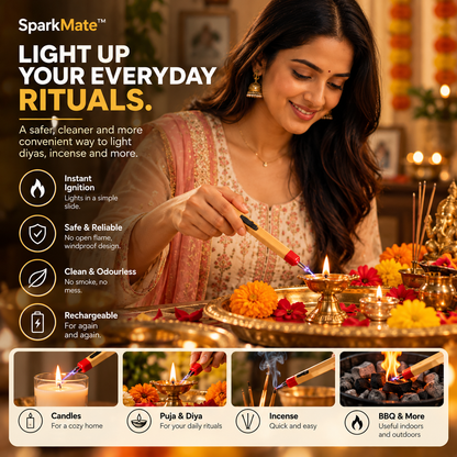 SparkMate™ Electric Arc Lighter