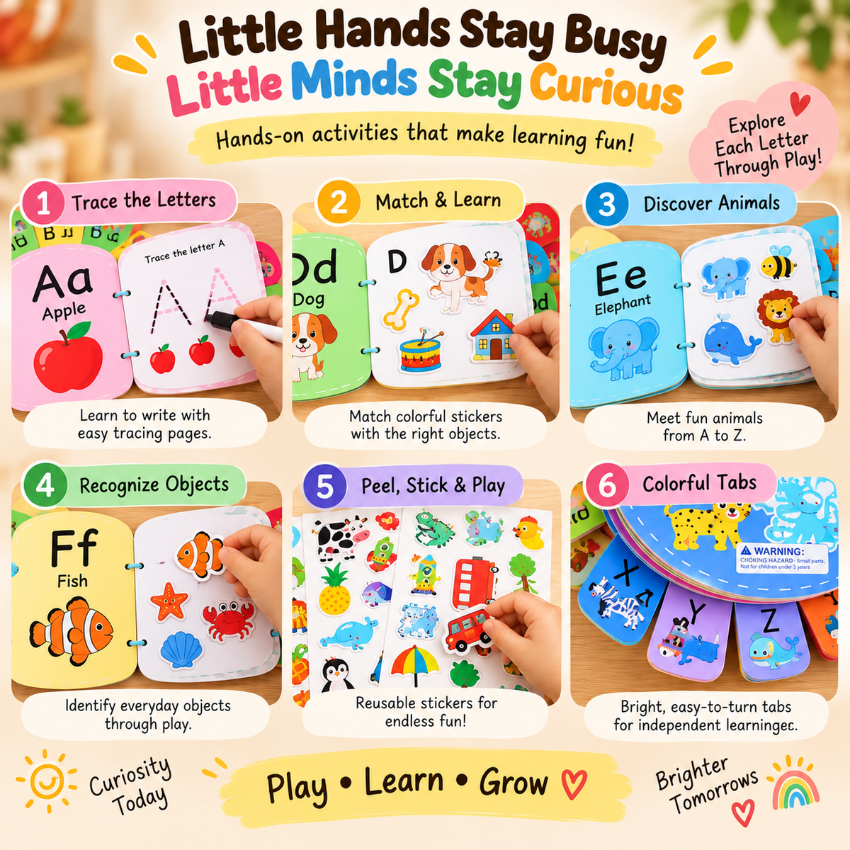 Alphabee™ Interactive ABC Busy Book