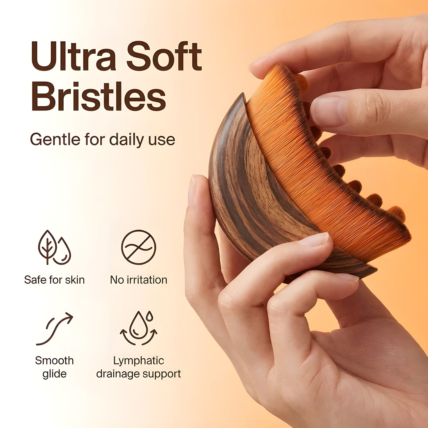 Lymphéa™ Lymphatic Gua Sha Brush