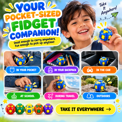 Spinzy™ 360° Rotating Fidget Ball